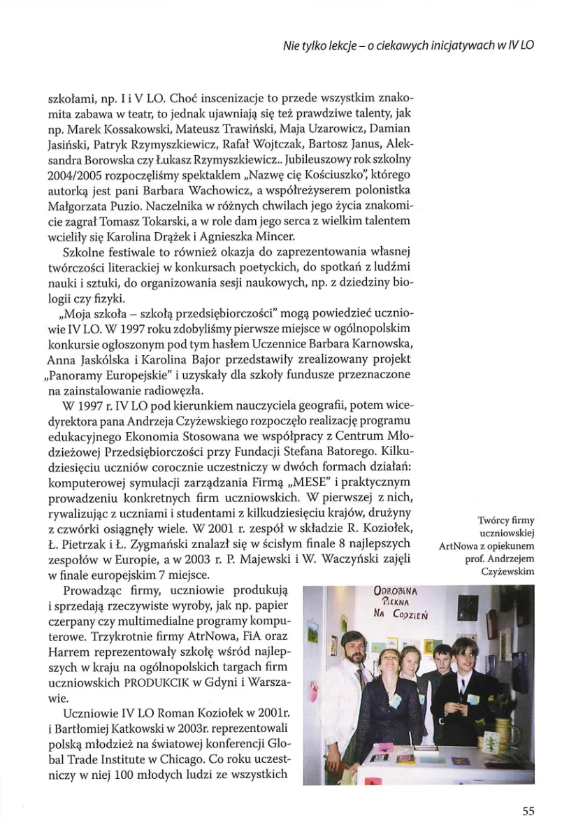 Skan strony 56 z księgi pamiątkowej