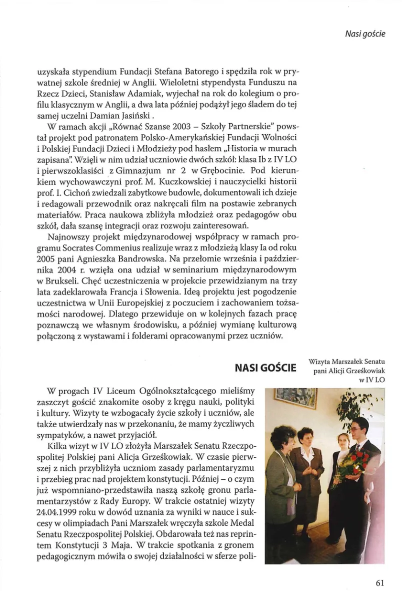 Skan strony 62 z księgi pamiątkowej