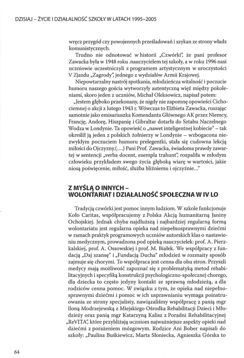 Skan strony 65 z księgi pamiątkowej