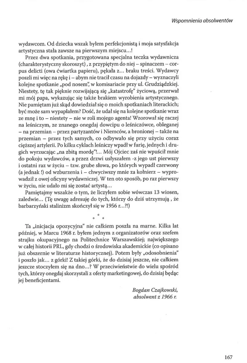 Skan strony 168 z księgi pamiątkowej