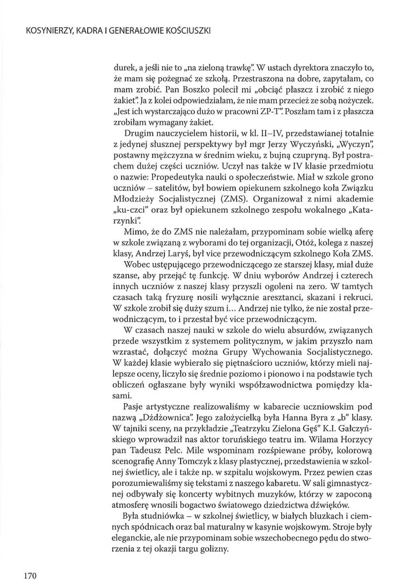 Skan strony 171 z księgi pamiątkowej