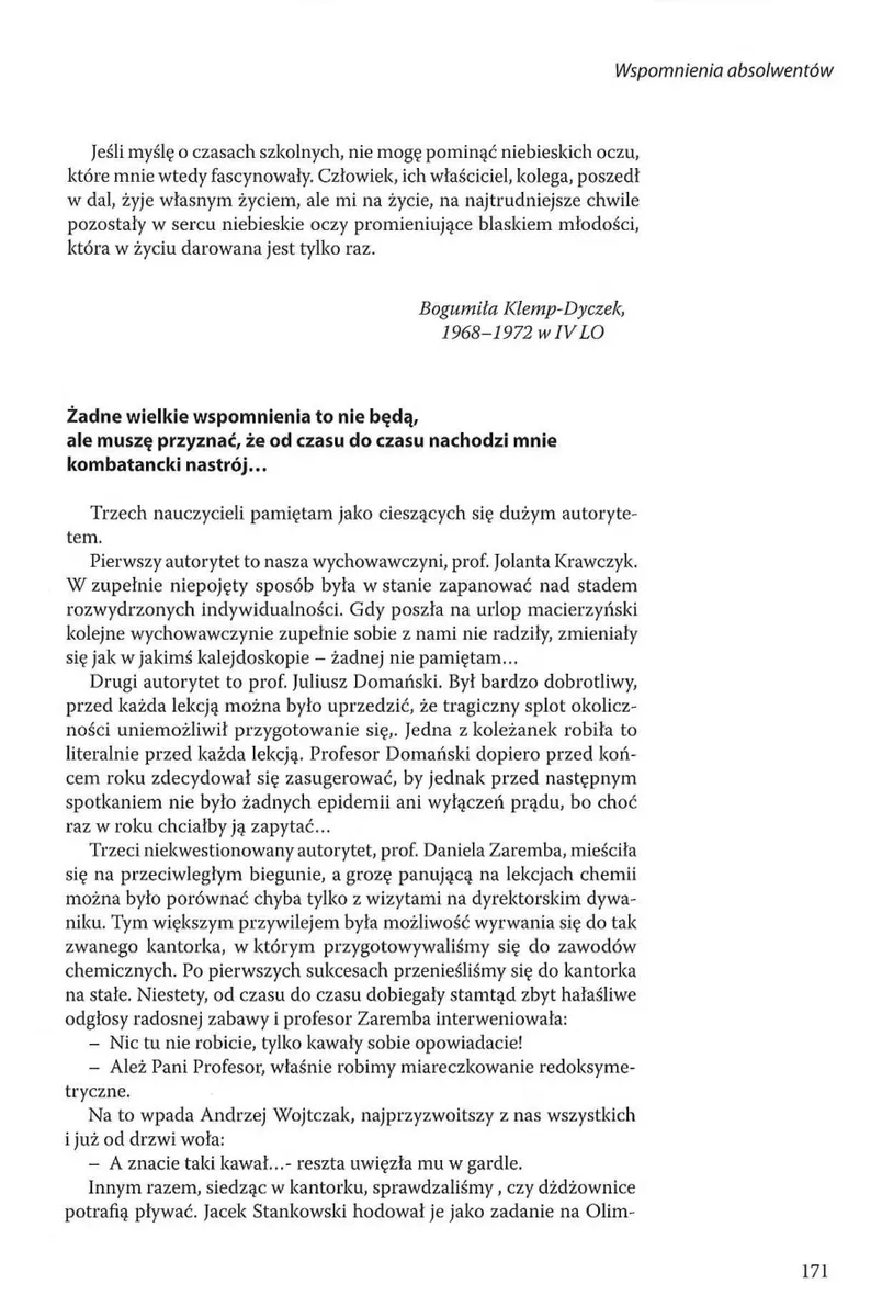 Skan strony 172 z księgi pamiątkowej