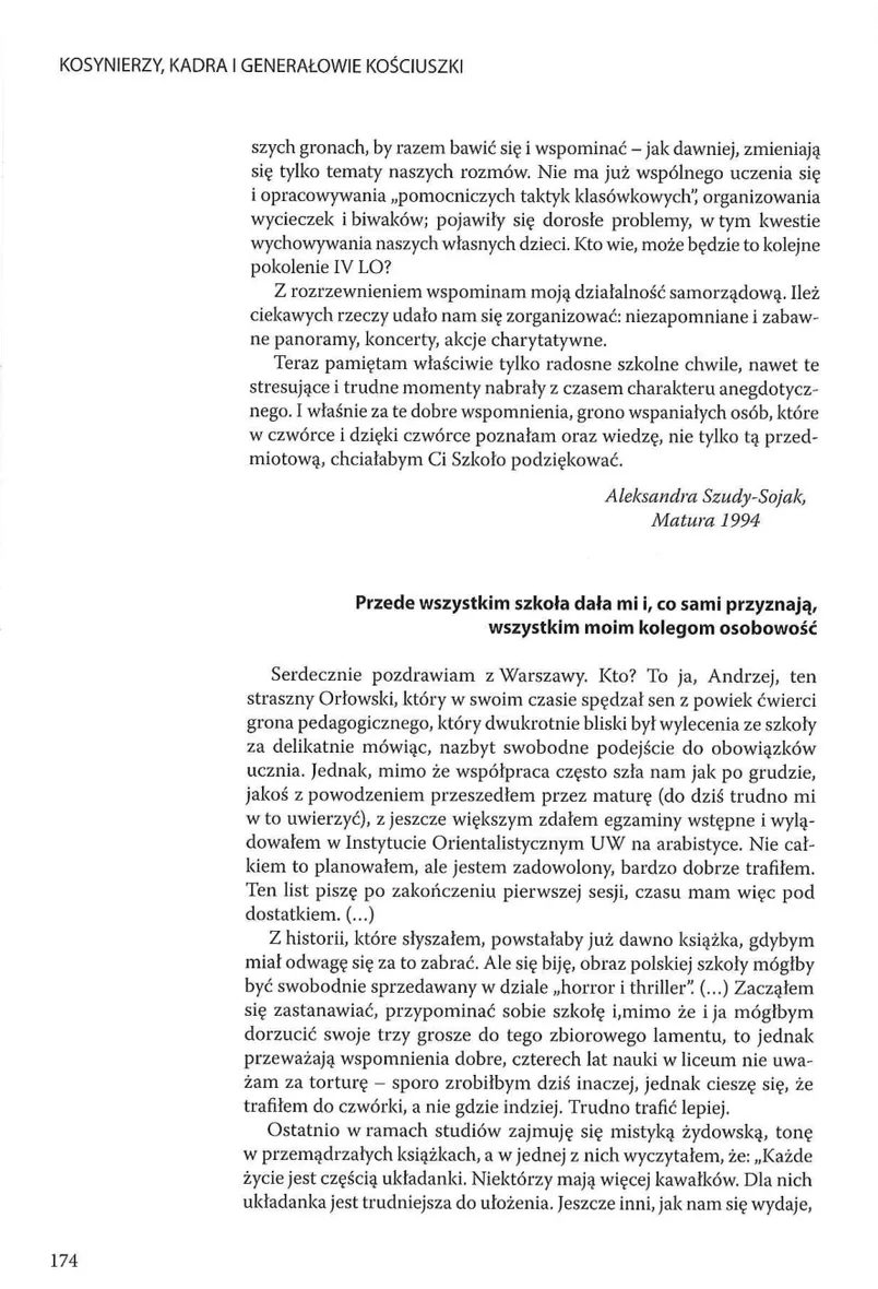 Skan strony 175 z księgi pamiątkowej