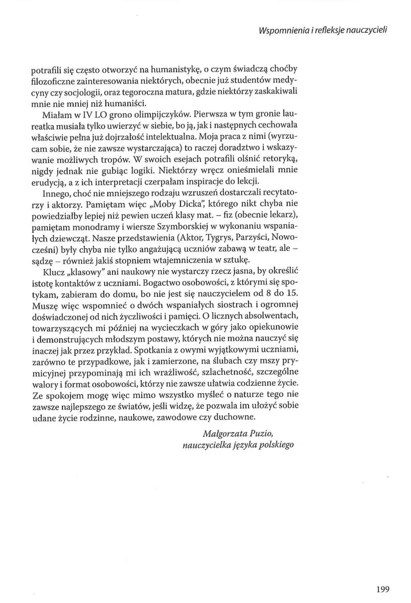Skan strony 200 z księgi pamiątkowej