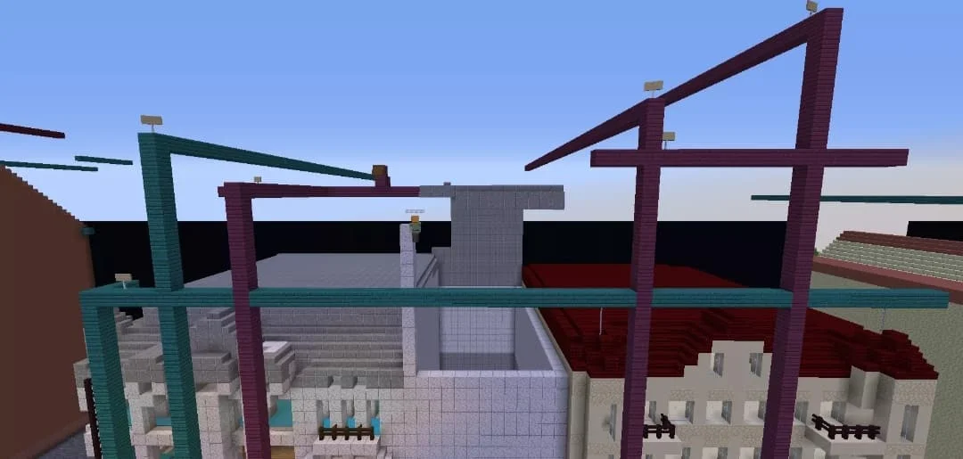 baner ze zdjęciem z Minectrafta