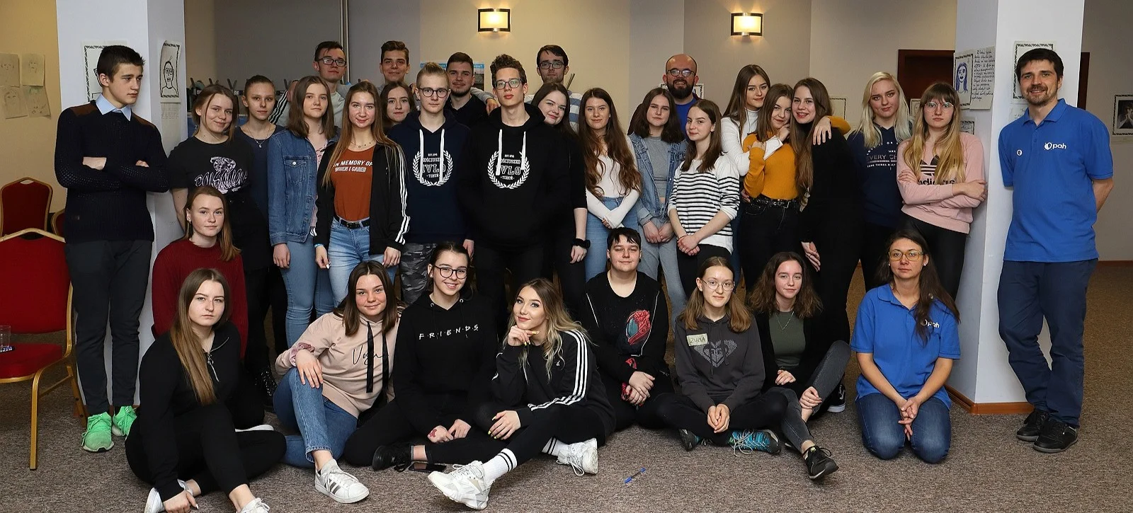 zdjęcie z uczestnikami warsztatów PAH