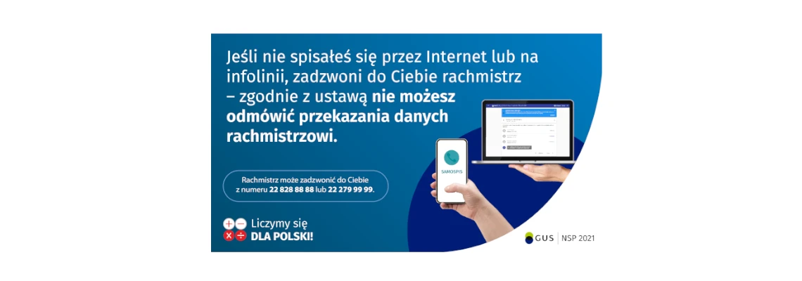 Narodowy Spis Powszechny - zadzwoni do Ciebie Rachmistrz