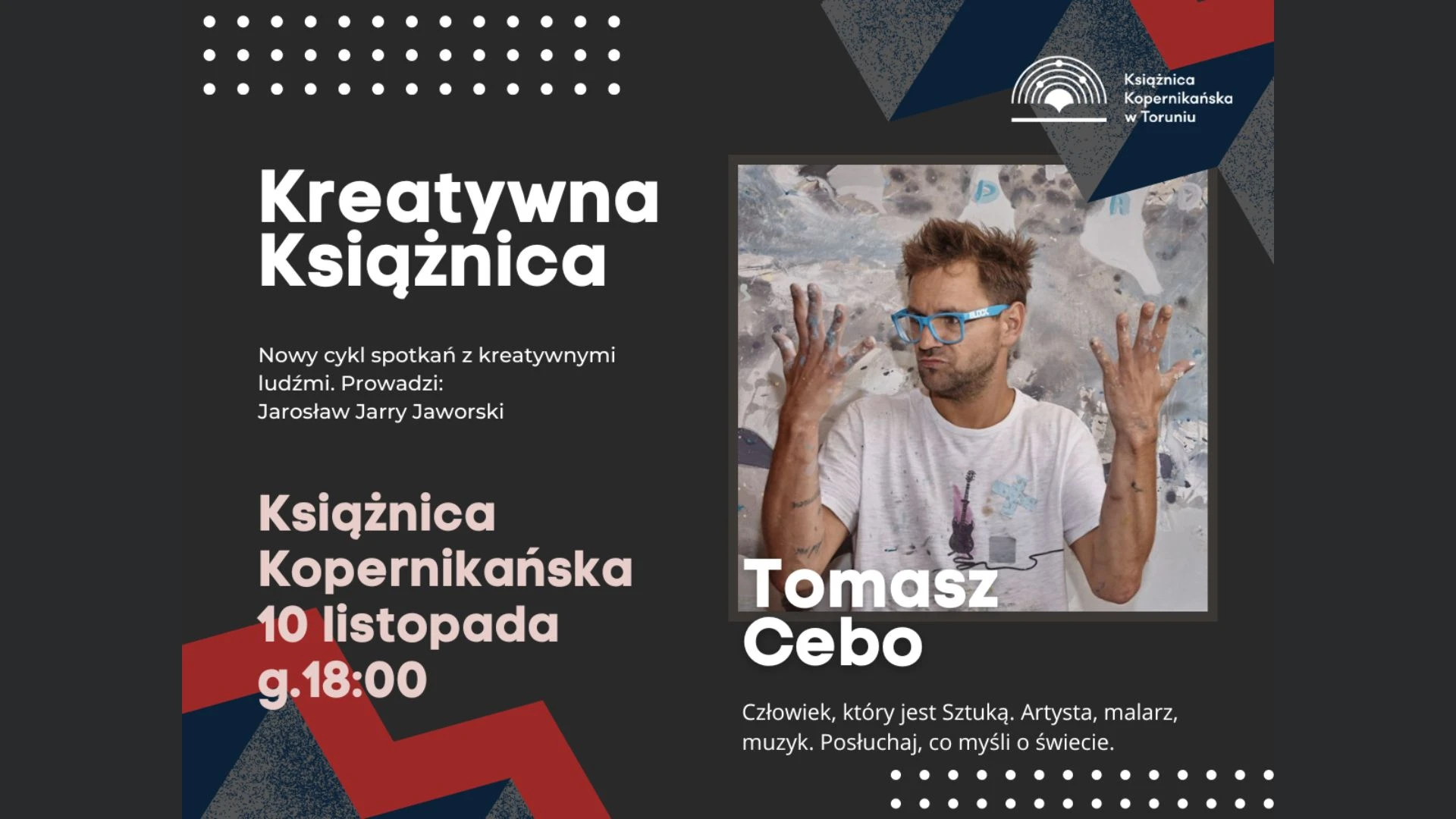 Spotkanie z Tomaszem Cebo