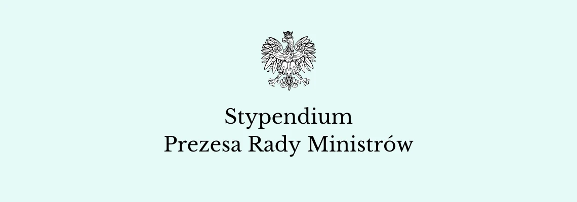 Stypendium Prezesa Rady Ministrów dla naszej uczennicy.