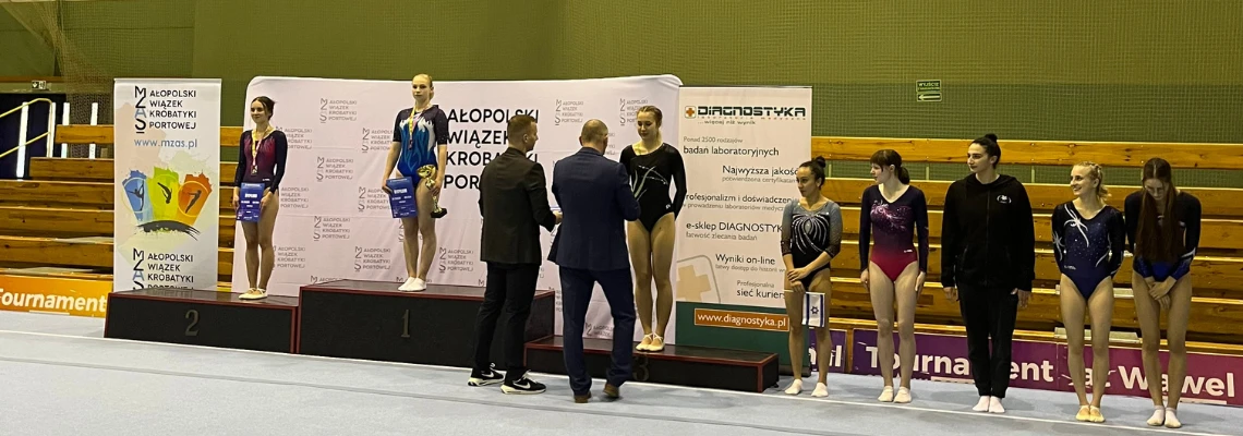 Sukces Pauliny w akrobatyce sportowej