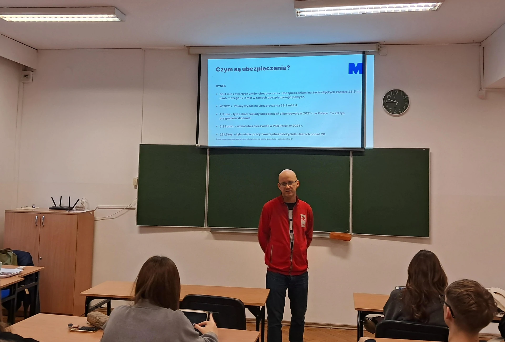 Nowe technologie w gospodarce na zajęciach w IV LO.