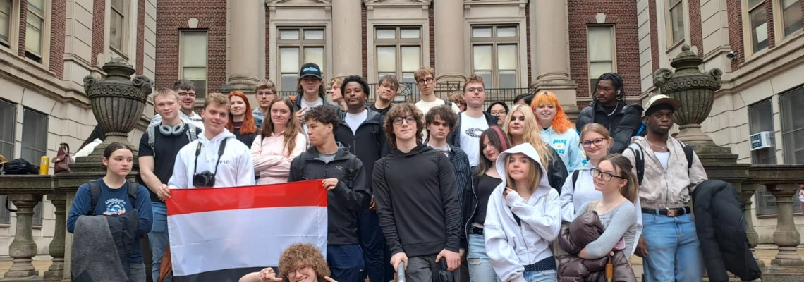 Czwórkowicze wędrują po Stanach - wymiana z Filadelfią.