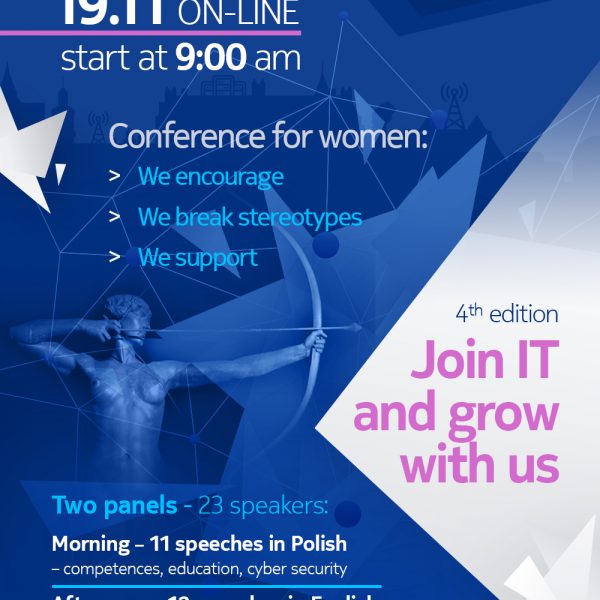 Konferencja Kobiety IT – 19.11.2020