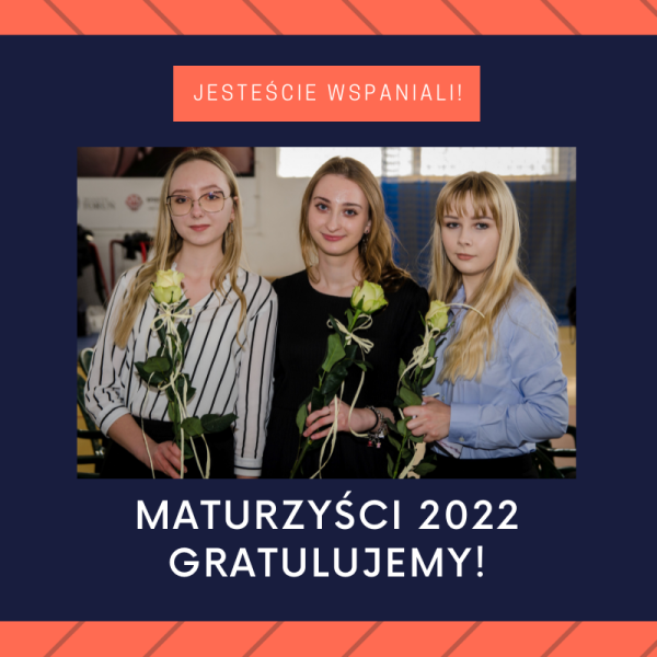 Gratulacje dla maturzystów 2022