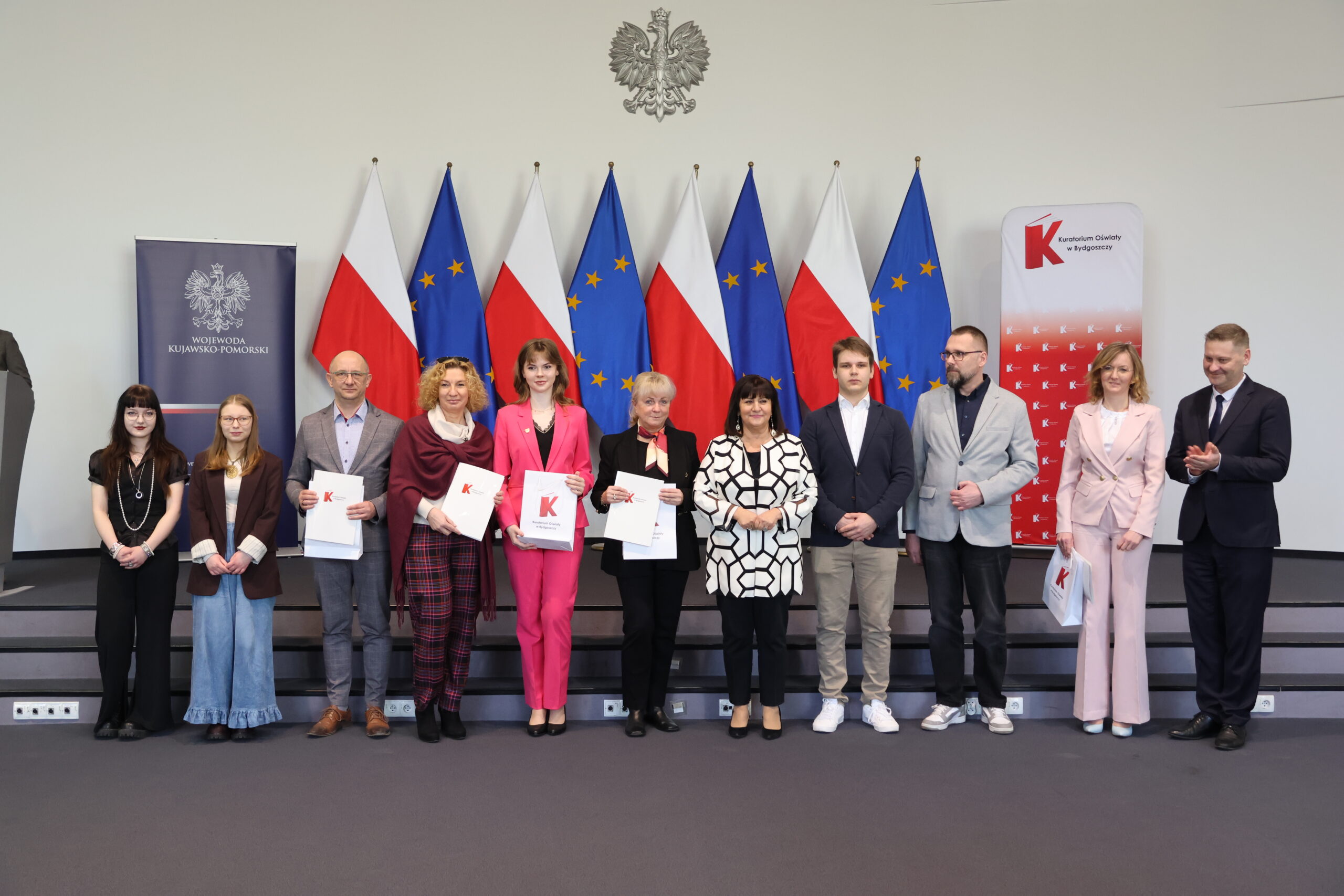 Gratulacje od Wicewojewody Kujawsko-Pomorskiego i Kujawsko-Pomorskiej Kurator Oświaty